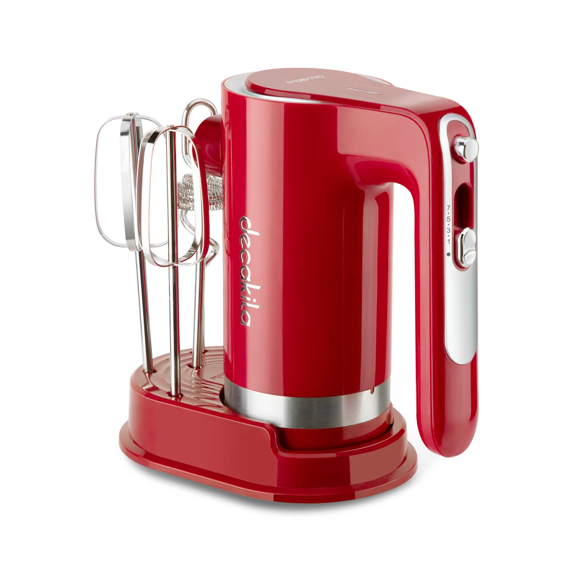 Electrocasnice mici - Mixer 90W cu 7 Viteze Rosu