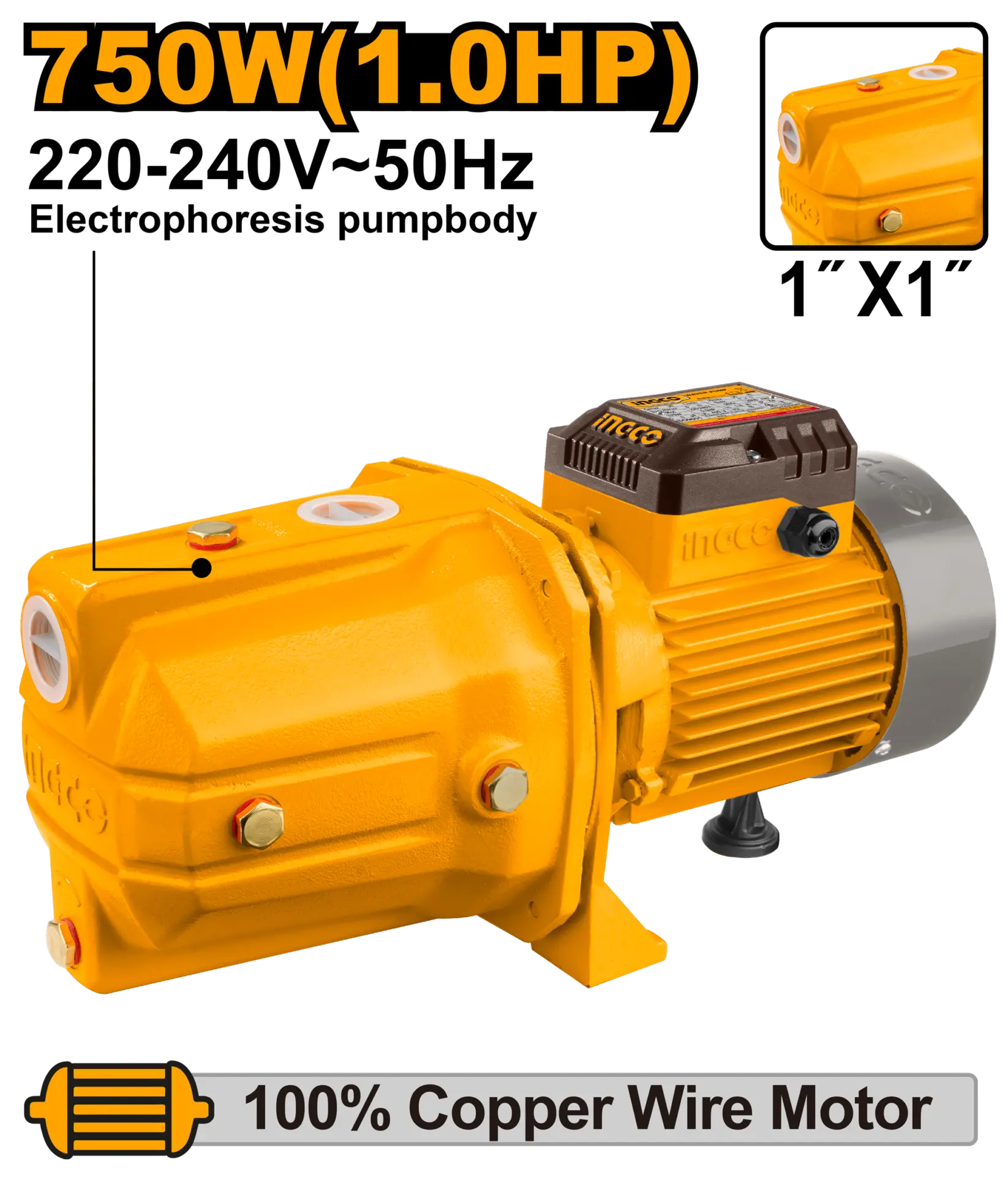 Gradina & gospodarie - Pompa Apa Jet 750W ( hidrofor)