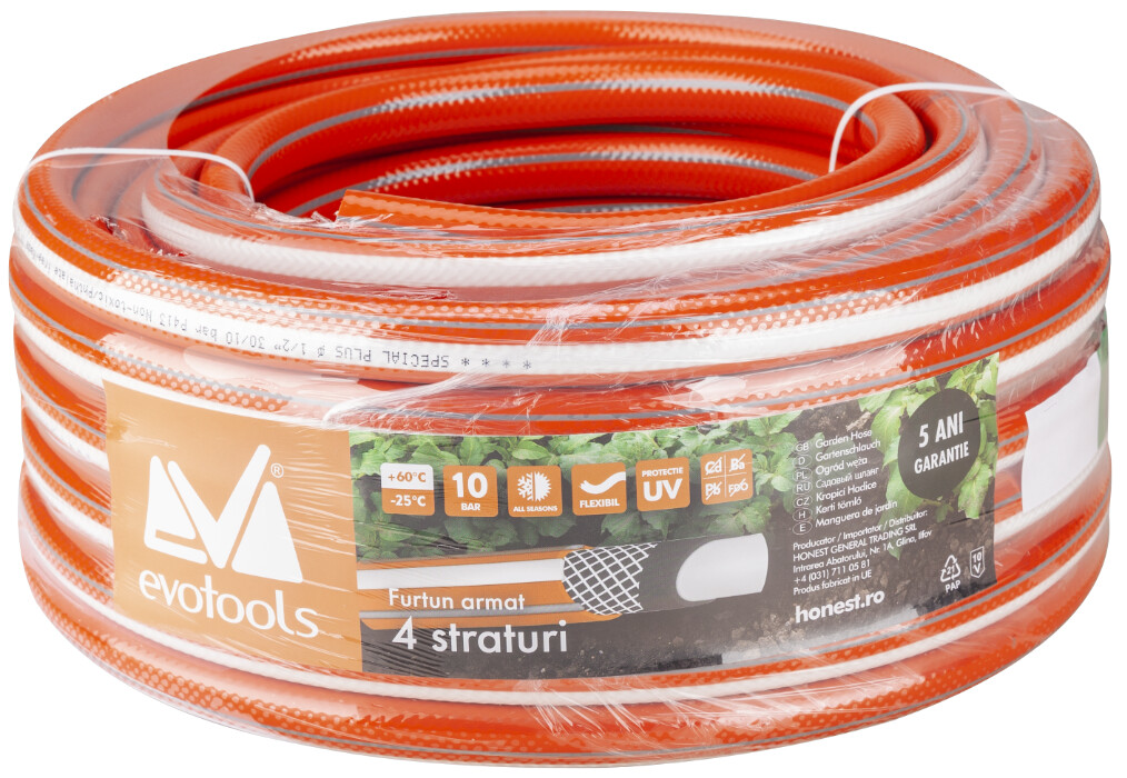 Furtun gradina - Furtun Armat PROFI EvoTools - 1 M50