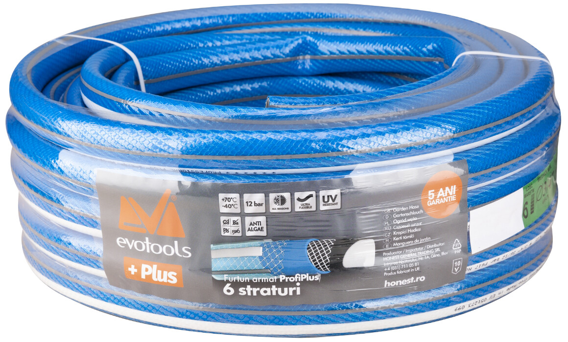 Furtun gradina - Furtun Armat Profi Plus - 1 M50