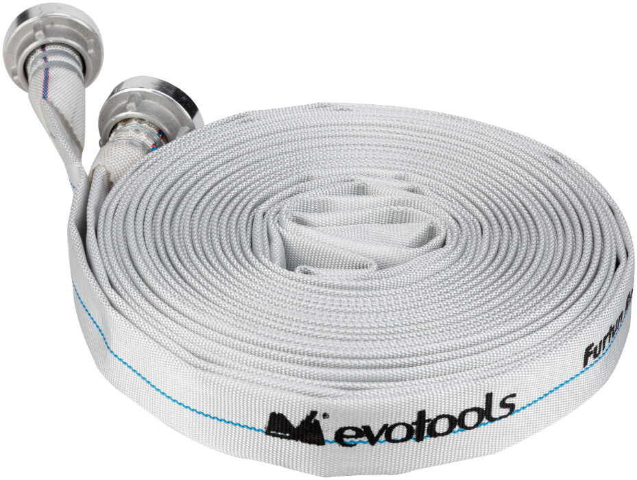 Piese si accesorii motopompe - Furtun Refulare Flat Textil (20m + 2 Cuple Storz) EvoTools