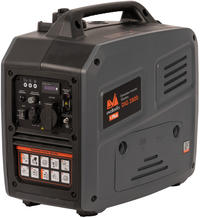 Generatoare si motoare - Generator Invertor Silentios DIG2800 EvoTools +Plus