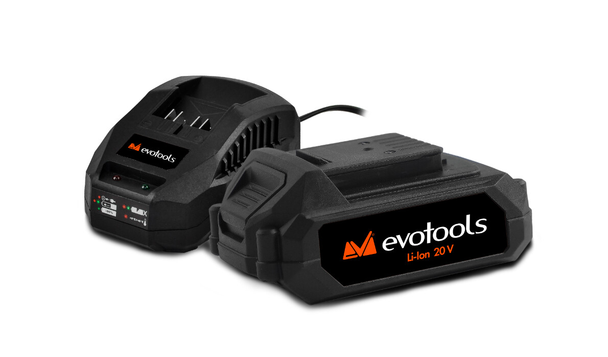 Incarcatoare acumulator - Kit Acumulator si Incarcator MAX 20V POWER Evotools