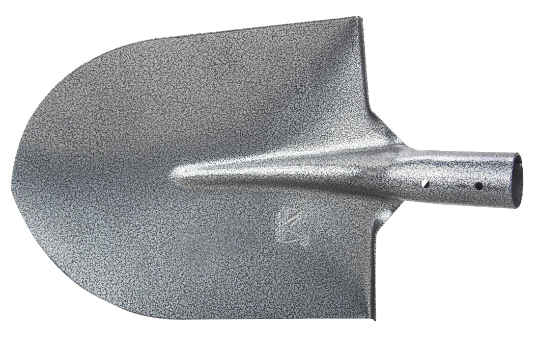 Gradina & gospodarie - Lopata Rotunda Gri Carbon - Lungime 300 mm Latime 240 mm Cantitate [C[Buc] - Cantitate]