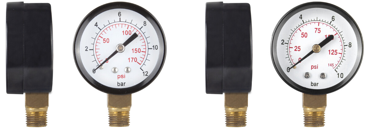 Gradina & gospodarie - Manometru pt Apa Radial - Hidrofor - Presiune 0-10 bar Diametru 1/4 inch