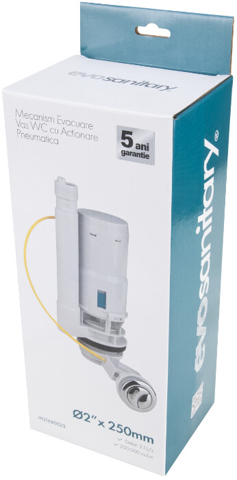 Sanitare - Mecanism Evacuare Vas WC - Actionare Cablu - Diametru 2 inch