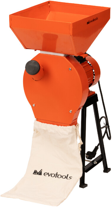 Mori, tocatoare si zdrobitori - Moara Electrica cu Ciocanele si Suport Evotools