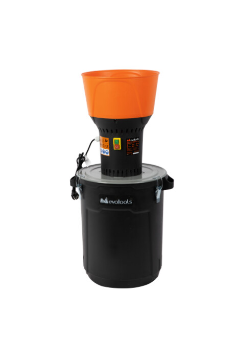 Mori, tocatoare si zdrobitori - Moara Electrica pentru Cereale cu Galeata din Plastic Evotools - Putere 1300 w Capacitate 60 l