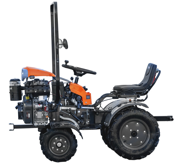 Motocultor Ride-On (Minitractor) 4x4 R1200 Diesel Koop Pornire Electrica EvoTools +Plus [1]