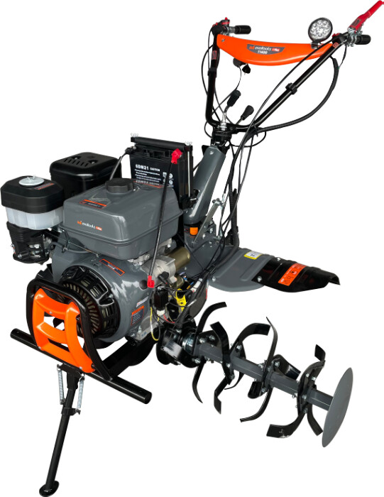 Motocultoare - Motocultor T1400 Evotools PLUS 14CP, Pornire Electrica cu Roti de Transport