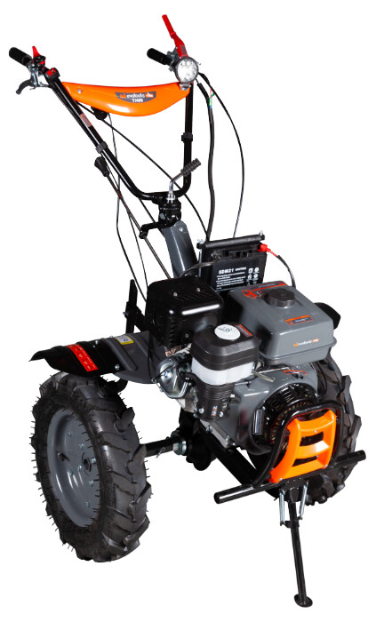 Motocultor T1400 Evotools PLUS 14CP, Pornire Electrica cu Roti de Transport [3]