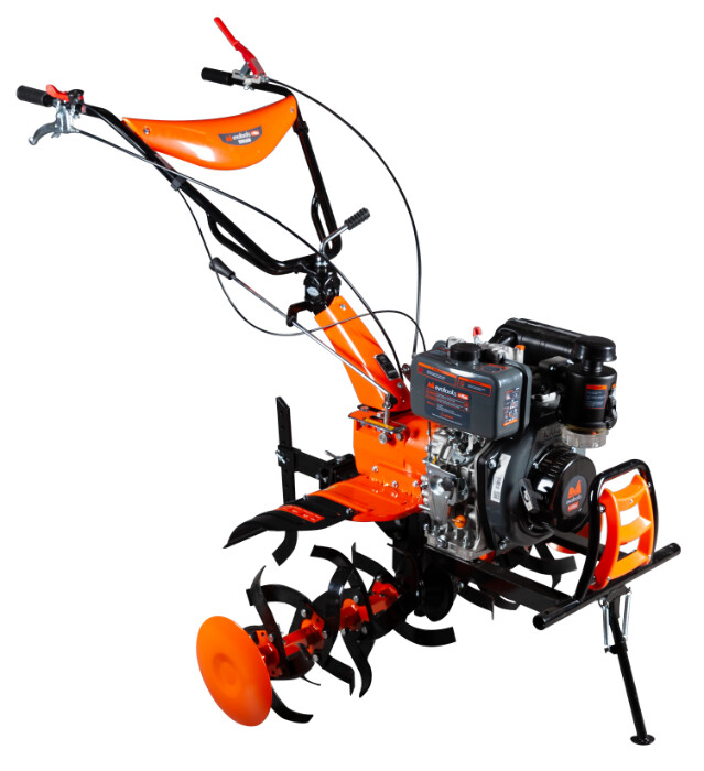 Motocultoare - Motocultor TDK600 Evotools PLUS Motor 6CP, Diesel KAMA cu Roti de Transport