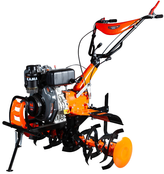 Motocultor TDK600 Evotools PLUS Motor 6CP, Diesel KAMA cu Roti de Transport [1]