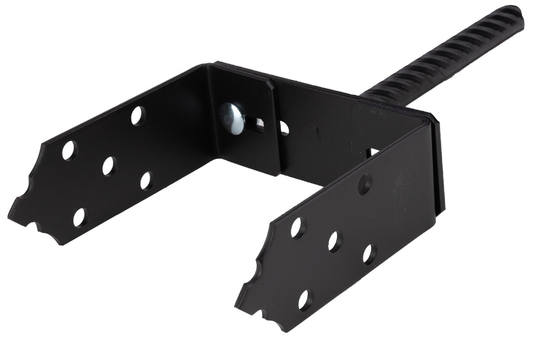 Papuci de reazam - Papuc Reazem U Reglabil cu Picior Negru Decorativ