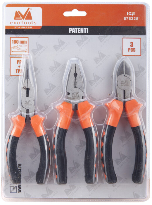 Patenti (3 piese) - Lungime 160 mm [1]
