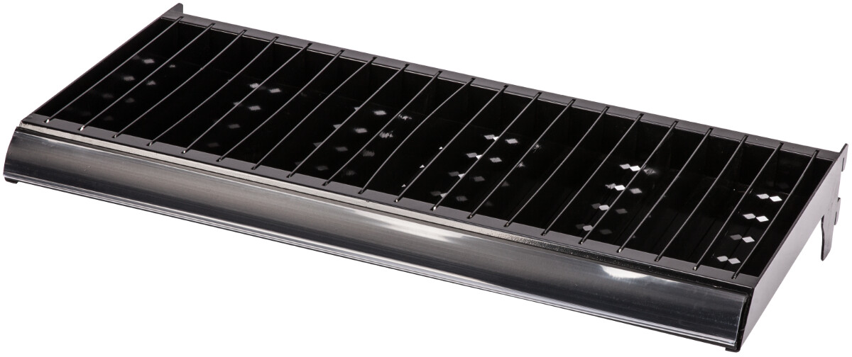 Rafturi si expozitoare - Polita Expozitor Metalic Conectori Lemn ETS - Latime 1000 mm Adancime 500 mm Inaltime 50 mm Cod expozitor 676311