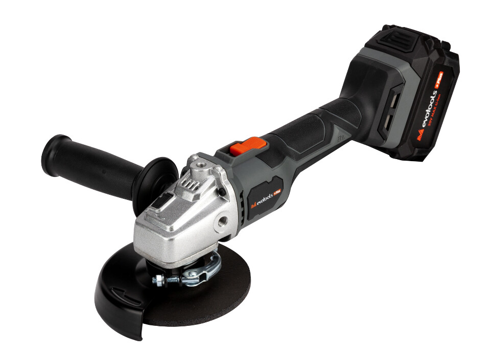 Polizor unghiular - Flexuri - Polizor Unghiular Brushless cu Acumulator si Incarcator MAX 20V POWER EvoTools +Plus