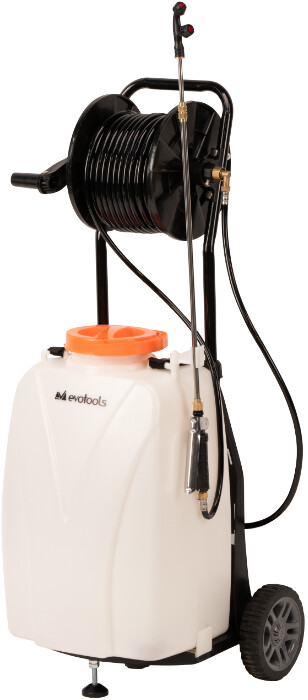 Pompa de Stropit cu Acumulator, Roti de Transport si Furtun 30M  - Volum 40 l [2]