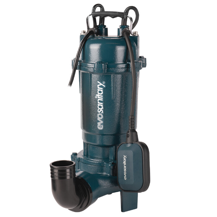 Pompe submersibile apa curata - Pompa Submersibila cu Tocator WQD10-10-0.75DF Evosanitary