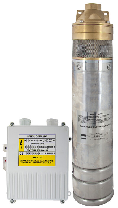 Pompe submersibile apa curata - Pompa Submersibila Inox 4 - Putere 1500 W