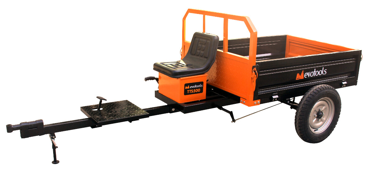 Remorci motocultoare - Remorca Evotools TTS500 - Compatibila Motocultor