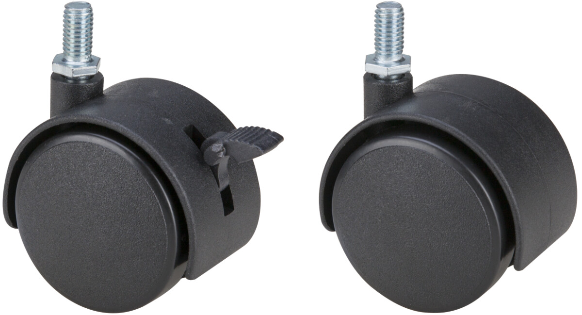 Accesorii mobilier - Roata Pivotanta cu Surub pentru Mobilier