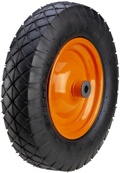 Utilaje pentru constructii - Roata Roaba P Pneumatica cu Janta Metalica Profil Drept Heavy Duty