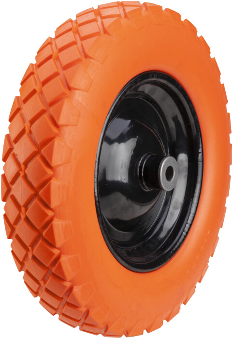 Utilaje pentru constructii - Roata Roaba Poliuretan cu Janta Metalica Profil Drept