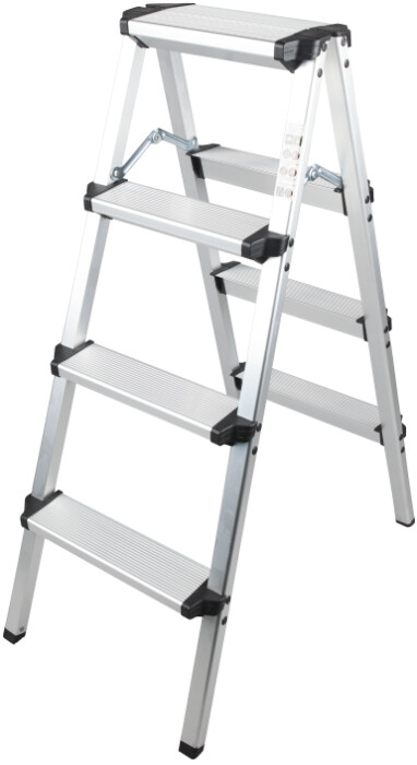 Scara Aluminiu Dubla EvoTools - Inaltime totala 48 cm Nr. Trepte 2 Inaltime Utila 48 cm [1]