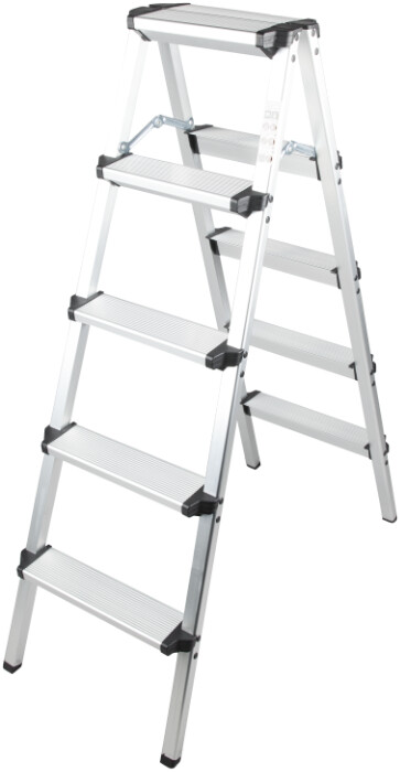 Scara Aluminiu Dubla EvoTools - Inaltime totala 48 cm Nr. Trepte 2 Inaltime Utila 48 cm [2]