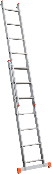 Scara Aluminiu EvoTools +Plus - Nr. Trepte 7 Nr. Tronsoane 2 [4]
