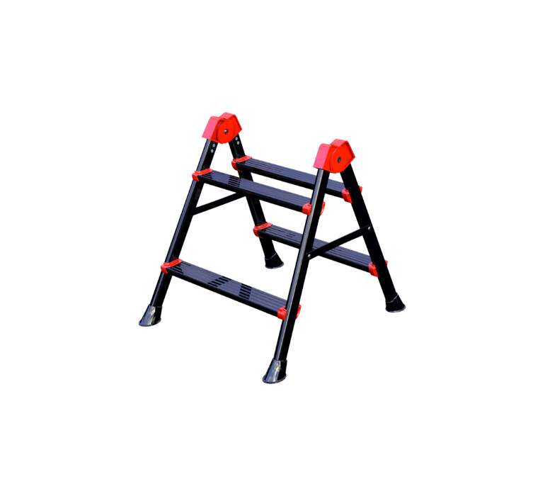 Scara Metalica Dubla - Inaltime Utila 58 cm Numar Trepte [N[trepte] - Numar Trepte] Lungime Tronson 61 cm [2]