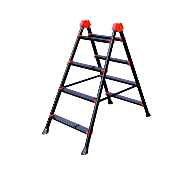 Scara Metalica Dubla - Inaltime Utila 58 cm Numar Trepte [N[trepte] - Numar Trepte] Lungime Tronson 61 cm [3]