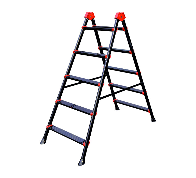 Scara Metalica Dubla - Inaltime Utila 58 cm Numar Trepte [N[trepte] - Numar Trepte] Lungime Tronson 61 cm [6]