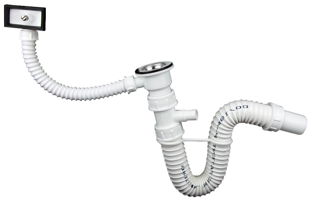 Sisteme de scurgere - Sifon Flexibil cu Ventil Rac.MS si Preaplin Texo