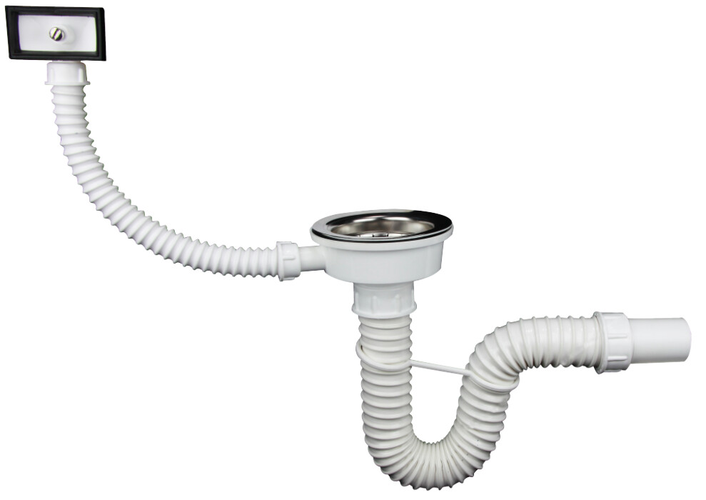Sisteme de scurgere - Sifon Flexibil cu Ventil si Preaplin Texo