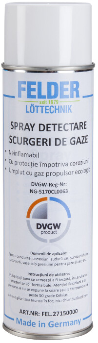 Accesorii gaz - Spray pentru Detectare Scurgeri de Gaze Felder