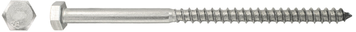 Suruburi pal & lemn - Surub Lemn cu Cap Hexagonal DIN 571 EvoTools - 1 Hs1