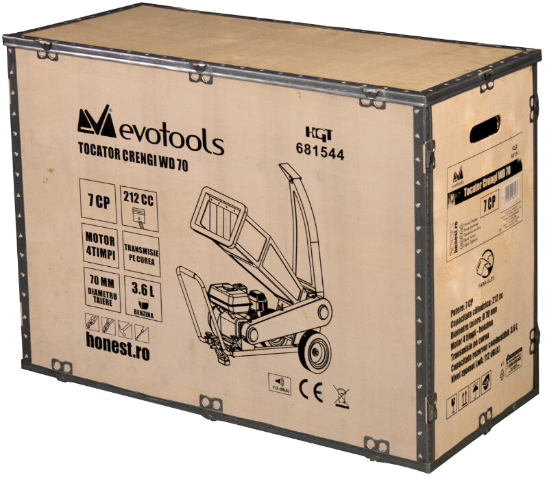 Tocator Crengi prin Aschiere WD70 7CP Transmisie pe Curea EvoTools [1]