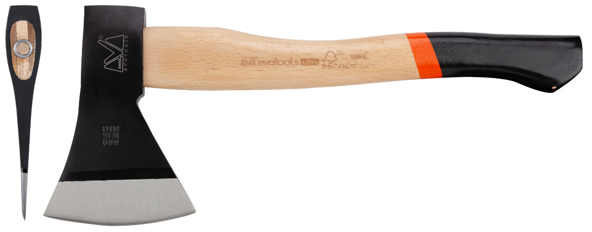 Topoare - Topor ETP cu Coada Lemn - FSC 100% SGSCH-COC-220017 Lungime utila coada 320 mm
