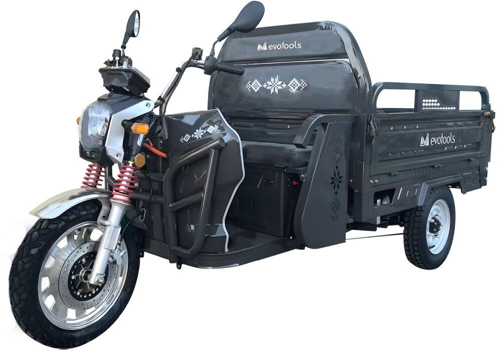 Tricicluri - Triciclu Electric Cargo cu Descarcare Hidraulica Greuceanu TRCC1500, Putere maximala: 3000 W, autonomie 60km, Viteza maxima: 25 km/h
