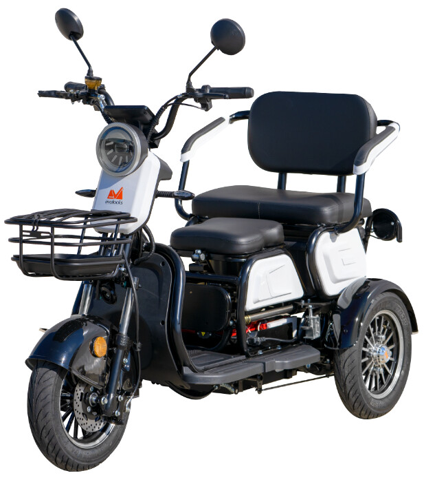 Tricicluri - Triciclu Electric Persoane  Davos TRP1000, Putere maximala: 1800 W, Viteza maxima 25 km/h