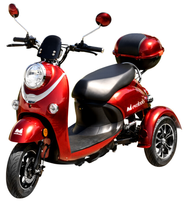 Tricicluri - Triciclu Electric Persoane Goe TRP800, Putere maximala: 980 W / Autonomie 50km