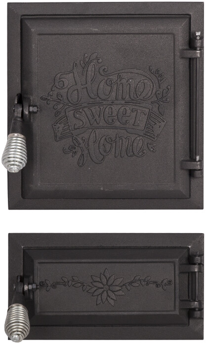Sobe si burlane - Usa Soba + Cenusar Home Sweet Home - Inaltime usa 275+140 mm Latime usa 255 mm