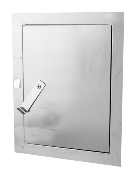Sobe si burlane - Usa Vizitare Horn Inox cu Zavor