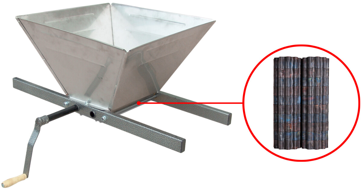 Mori, tocatoare si zdrobitori - Zdrobitor Struguri - Tip 2 Volum 30 l